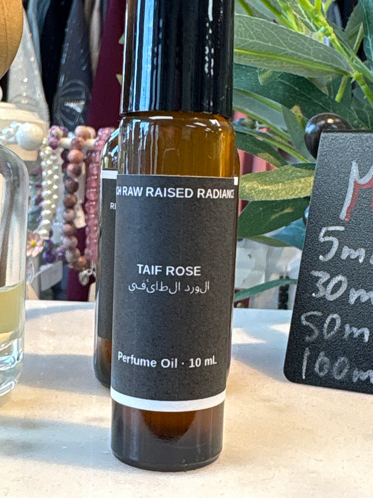 Taif Rose Perfume Oil 10 ml – Rich Raw Raised Radiance