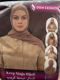 DDM Crepe Ninja Hijab – Ready-to-Wear