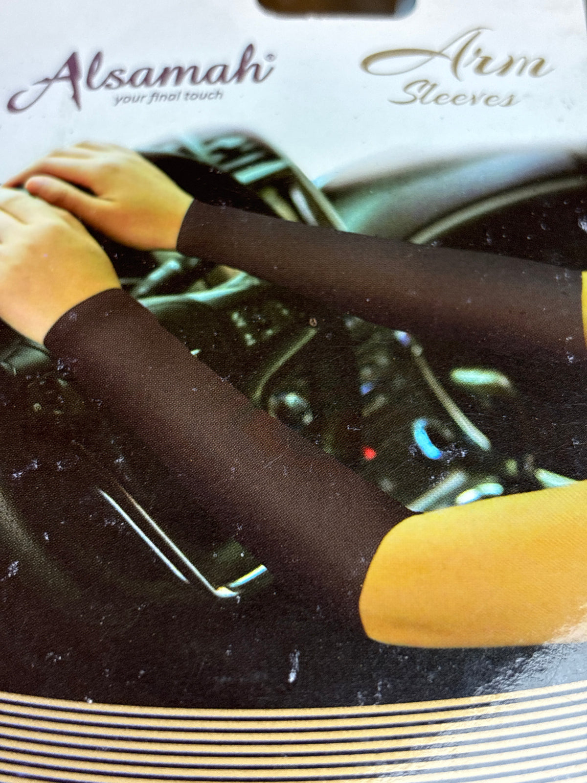 Alsamah ZIND Lace-Trim Arm Sleeves