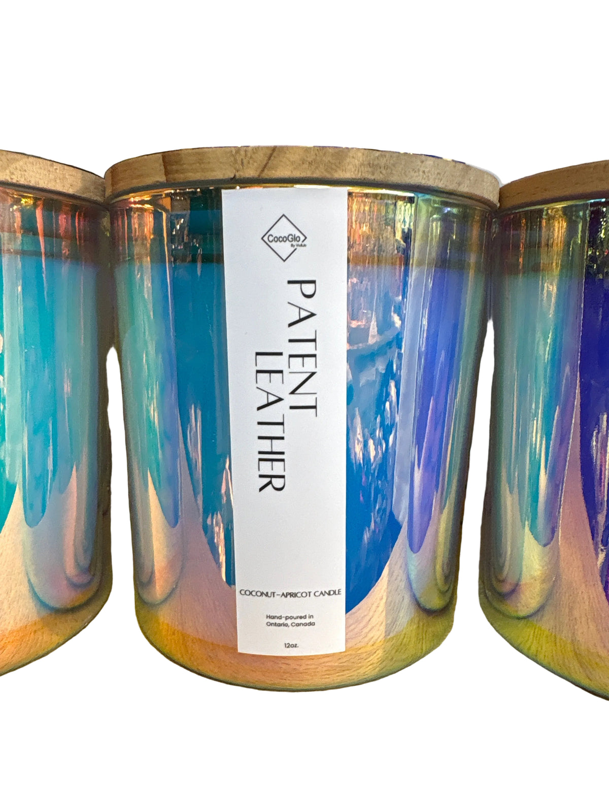 Patent Leather Candle – 12oz
