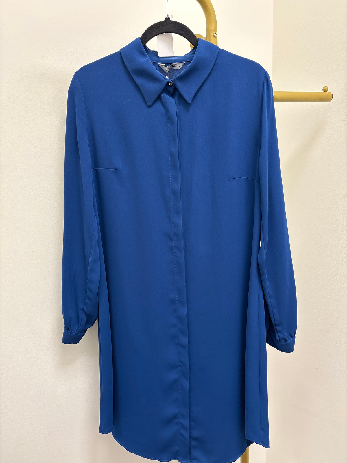 Cobalt Blue Longline Tunic