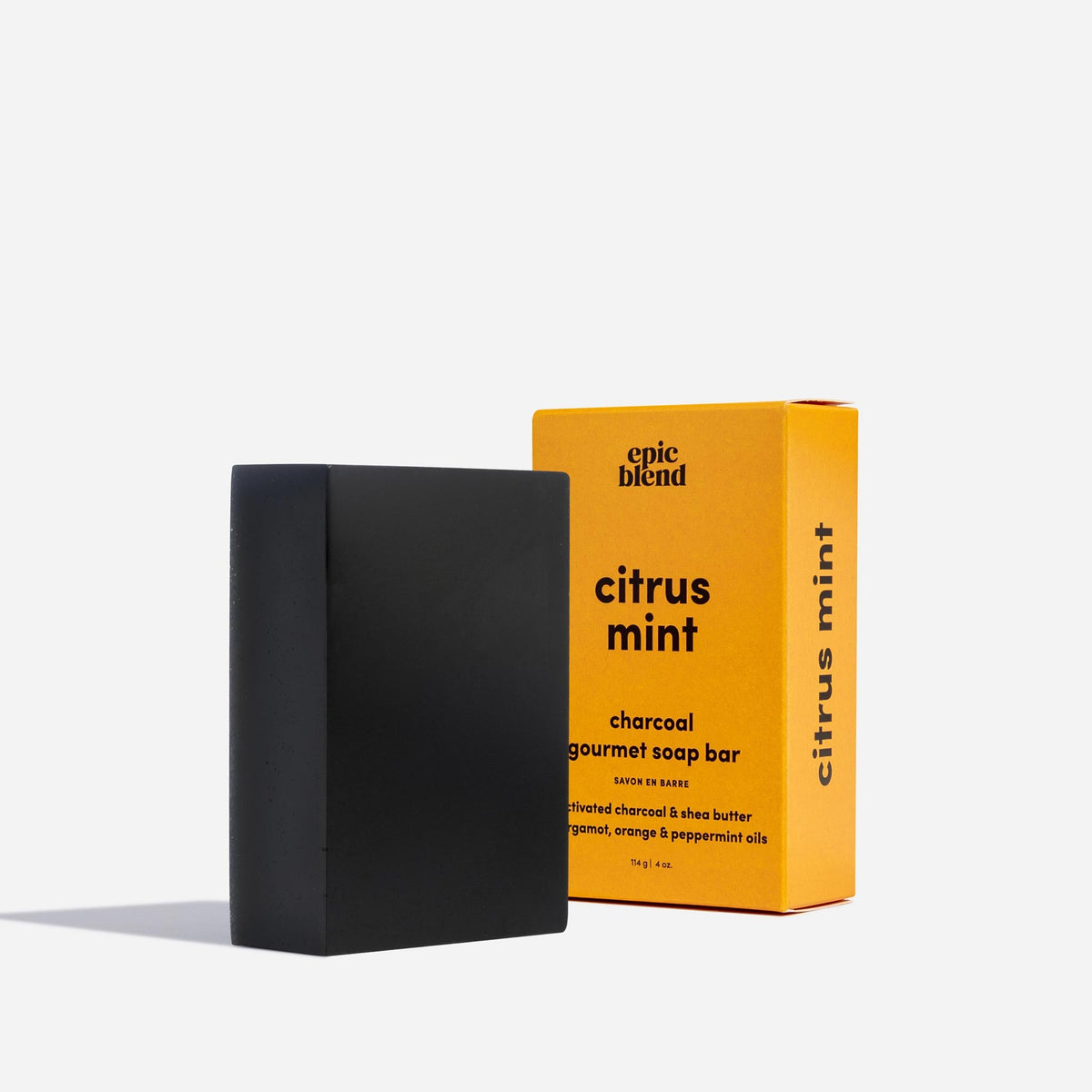 Epic Blend Citrus Mint Charcoal Bar Soap