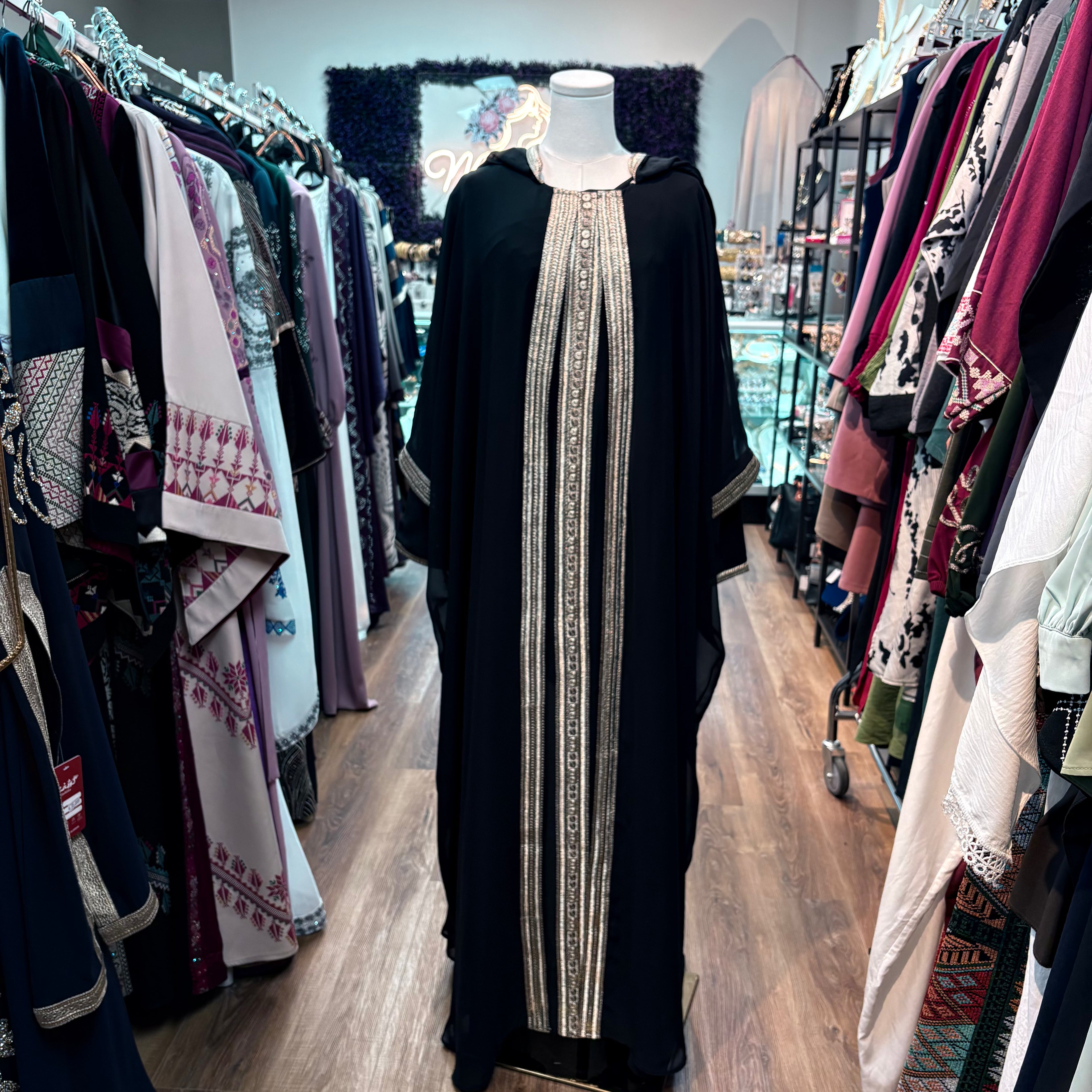 Butterfly Abaya Kaftan – Mariam Fashion & Beauty Mississauga