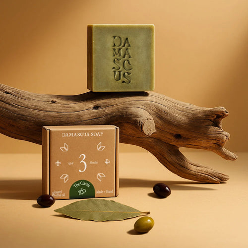 Damascus olive and laurel oil soap, unscented 135g