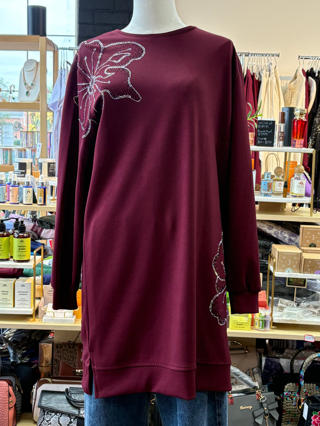Crystal Flower Tunic