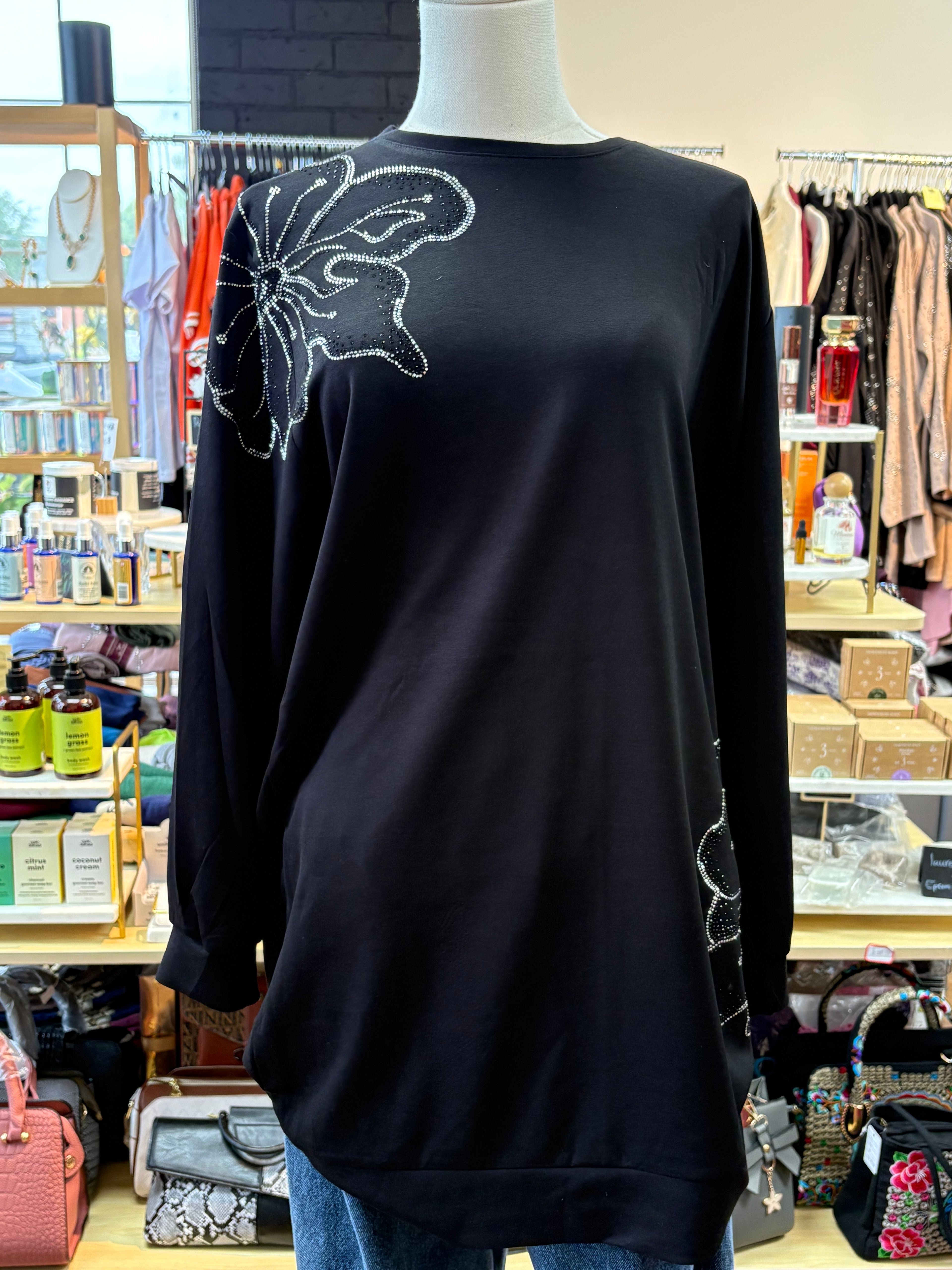 Crystal Flower Tunic