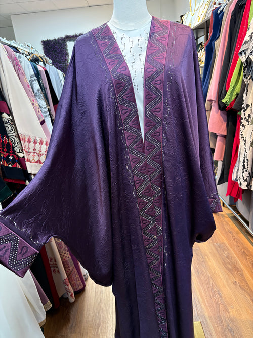 Amethyst Royal Jordanian Abaya Set