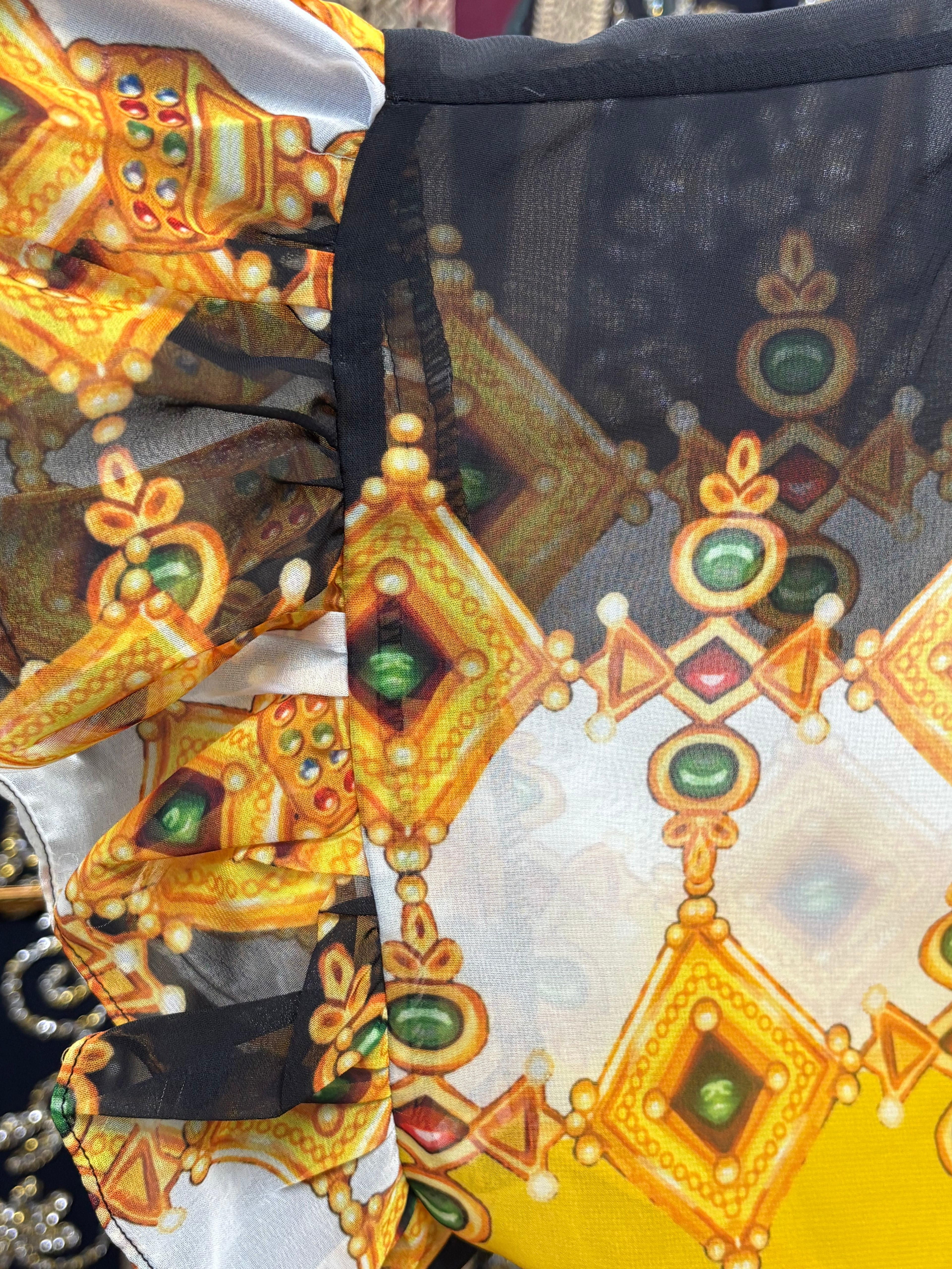 Golden Jewel Rhinestone Set – Mariam Fashion & Beauty Mississauga